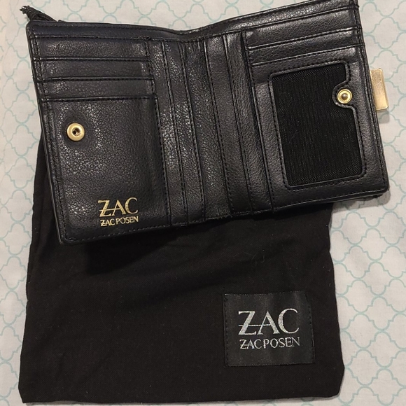 Zac Posen Gold Snake Print Wallet - Picture 2 of 3